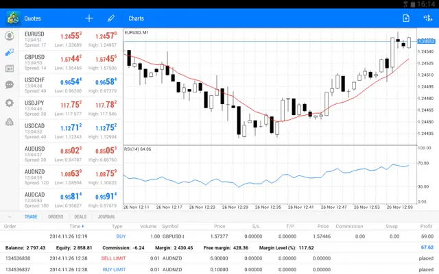 MetaTrader 5 android App screenshot 15